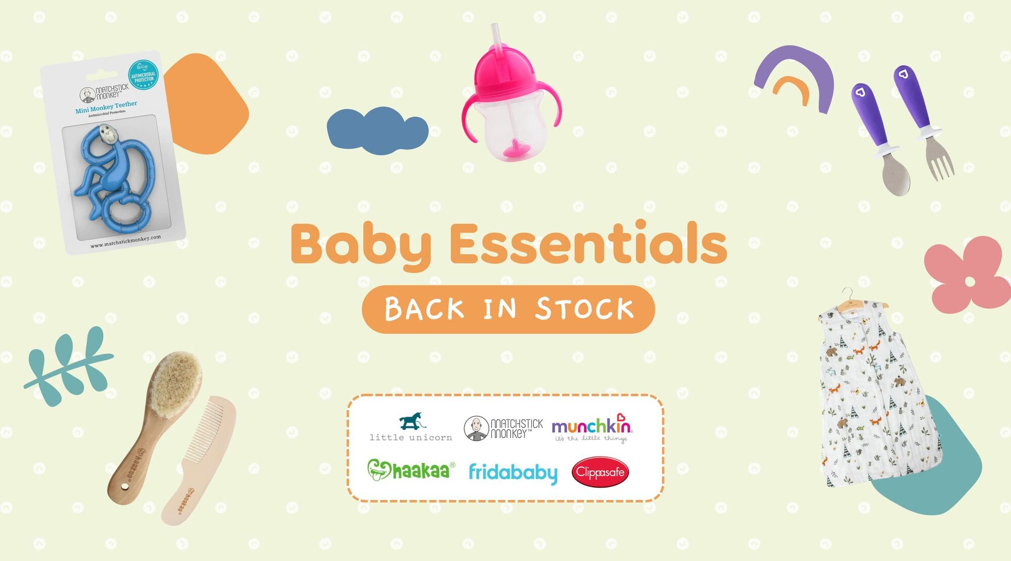 Baby Essentials Back in stock