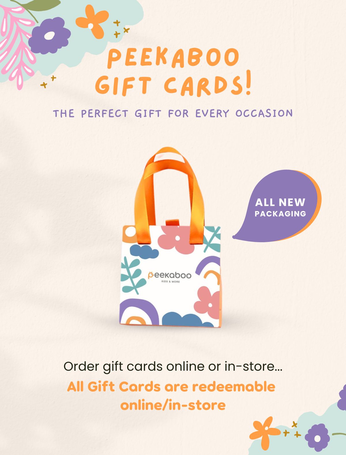 Peekaboo Gift Card