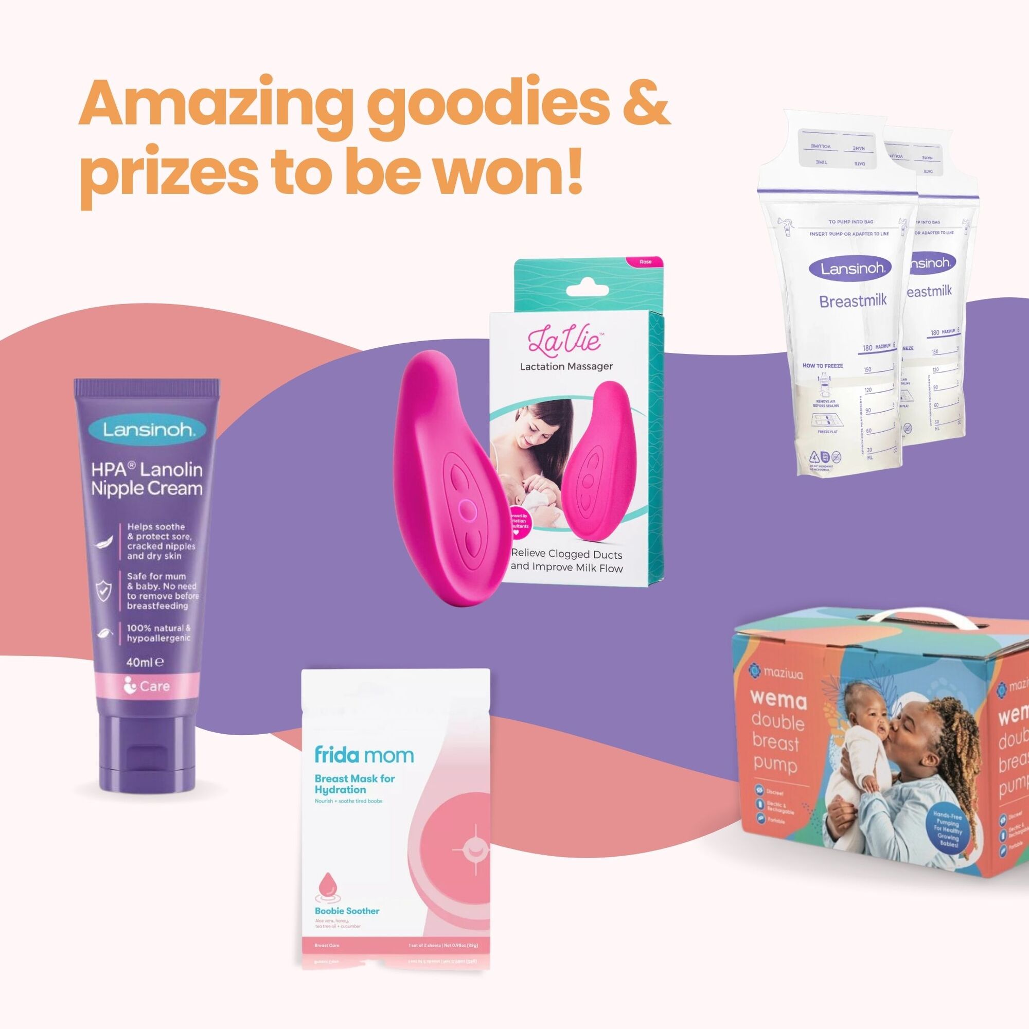 Amazing goodies & prizes to be won!