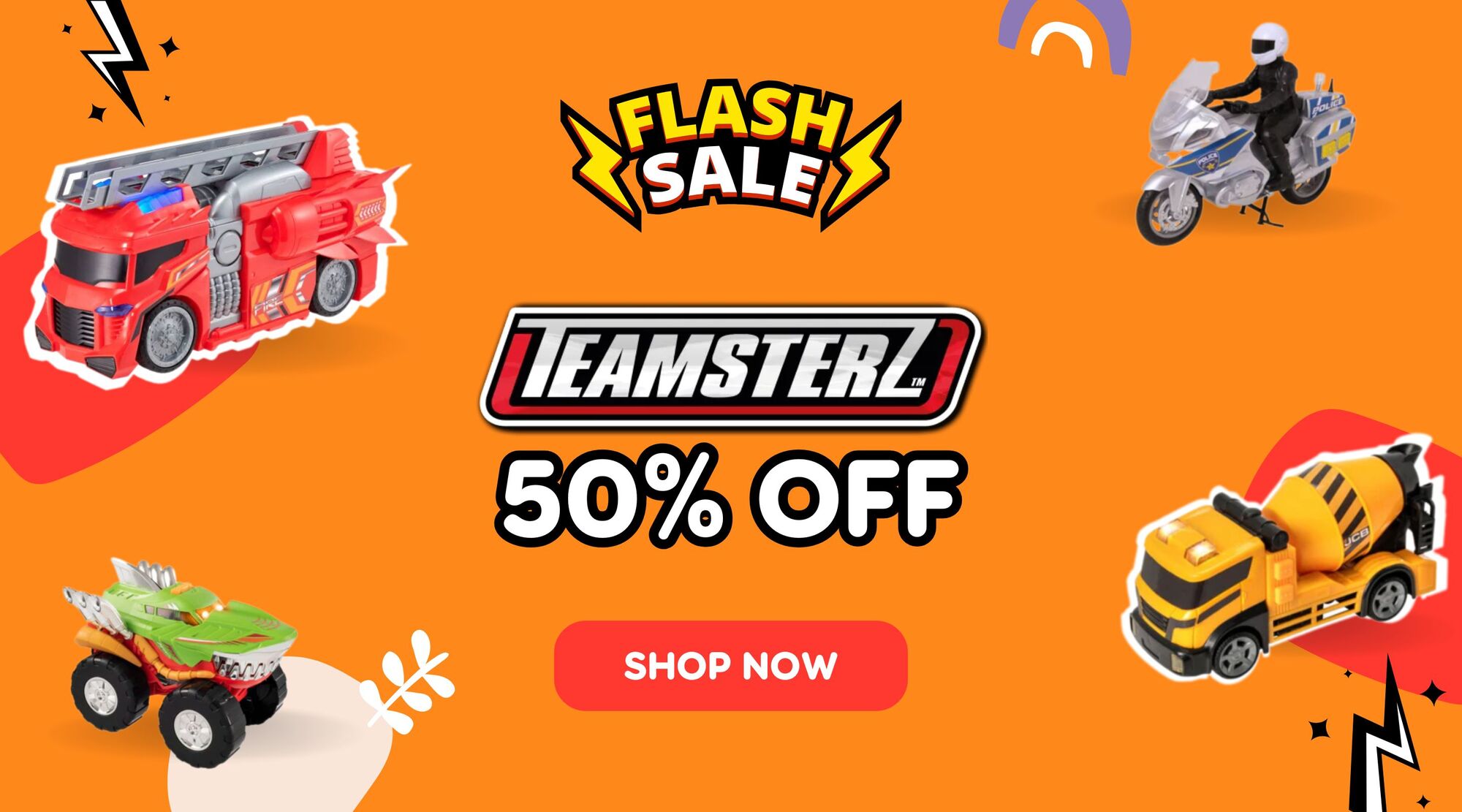 Flash Sale Teamsterz Cars